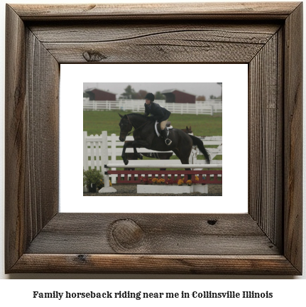 family horseback riding near me in Collinsville, Illinois